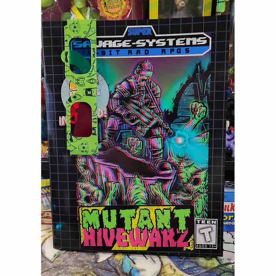 NEON LORDS OF THE TOXIC WASTELAND: MUTANT HIVE WARZ: THE 3D EXPERIENCE | Dragon's Lair Comics and Fantasy Houston TX