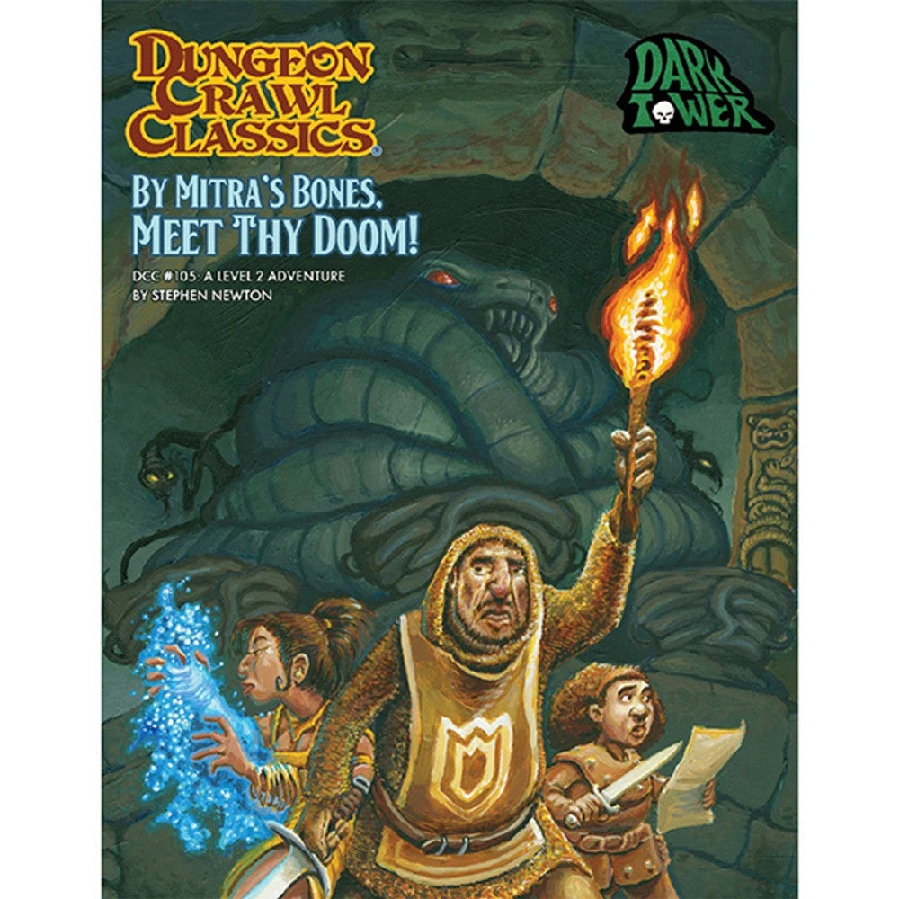 Dungeon Crawl Classics RPG: #105 - By Mitra's Bones, Meet Thy Doom | Dragon's Lair Comics and Fantasy Houston TX