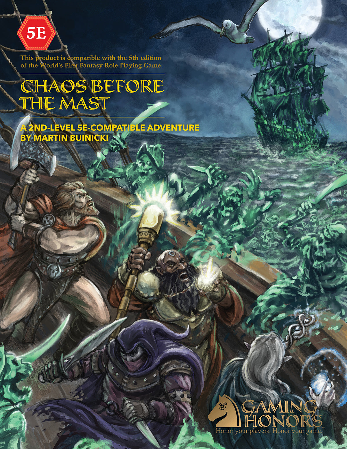 Gaming Honors RPG: Chaos Before the Mast (5E) | Dragon's Lair Comics and Fantasy Houston TX