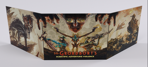 Dr. Grordbort`s: GM Screen | Dragon's Lair Comics and Fantasy Houston TX