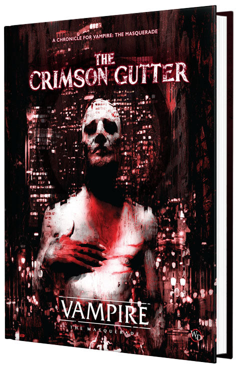 Vampire the Masquerade RPG - The Crimson Gutter Chronicle Book | Dragon's Lair Comics and Fantasy Houston TX