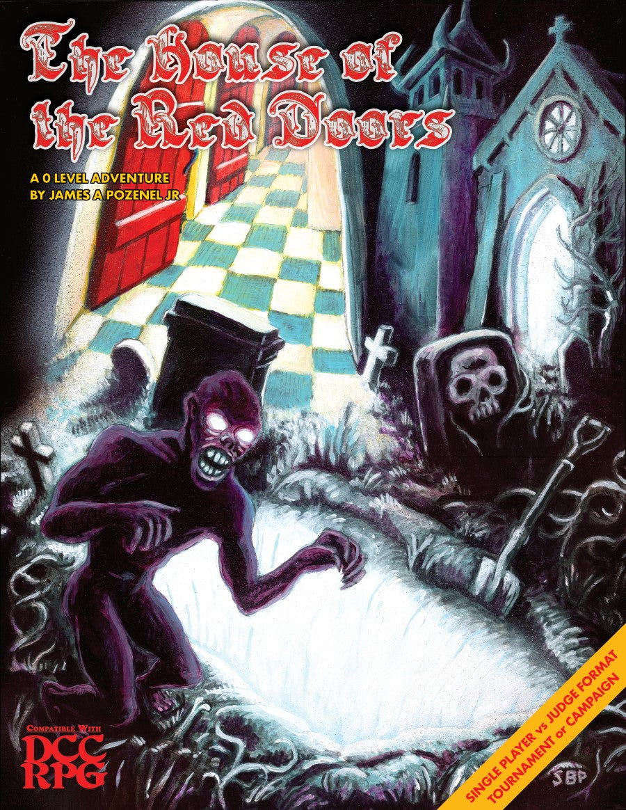 Dungeon Crawl Classics: The House of the Red Doors | Dragon's Lair Comics and Fantasy Houston TX