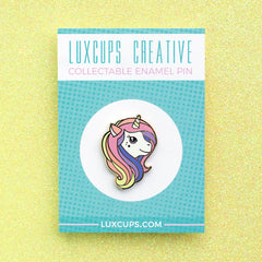 Rainbow Unicorn Enamel Pin | Dragon's Lair Comics and Fantasy Houston TX