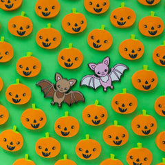 Pink Bat Enamel Pin | Dragon's Lair Comics and Fantasy Houston TX