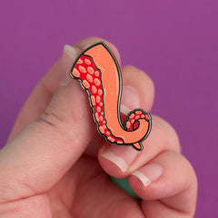 Tentacle Enamel Pin | Dragon's Lair Comics and Fantasy Houston TX