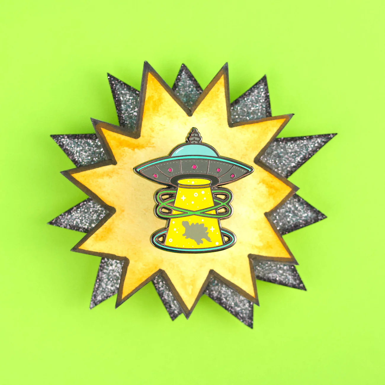 Stego UFO Enamel Pin | Dragon's Lair Comics and Fantasy Houston TX