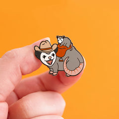 Possum Posse Enamel Pin | Dragon's Lair Comics and Fantasy Houston TX