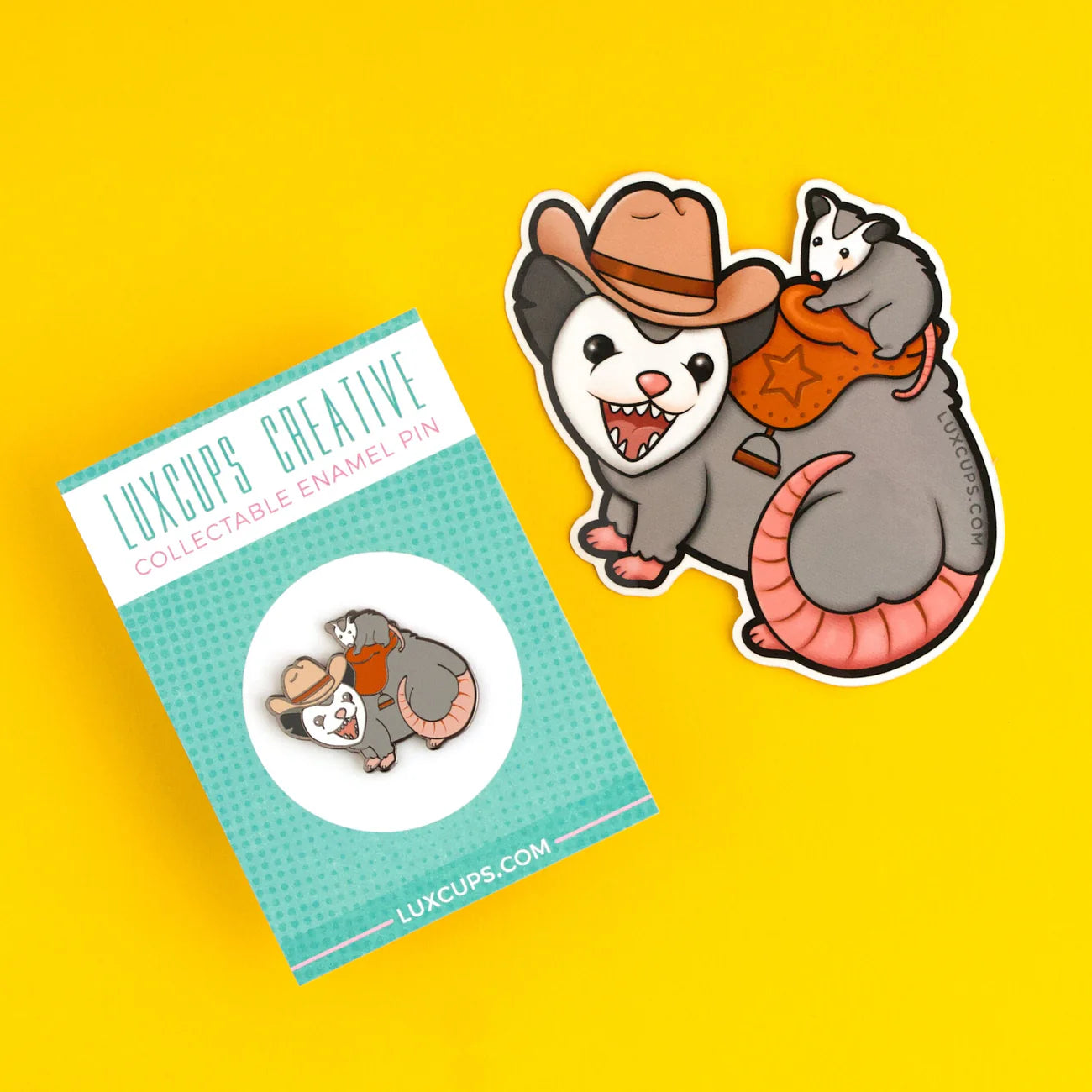 Possum Posse Enamel Pin | Dragon's Lair Comics and Fantasy Houston TX