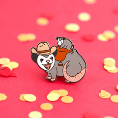 Possum Posse Enamel Pin | Dragon's Lair Comics and Fantasy Houston TX