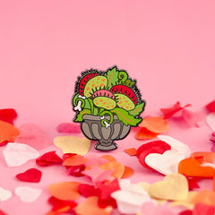 Venus Fly Trap Enamel Pin | Dragon's Lair Comics and Fantasy Houston TX