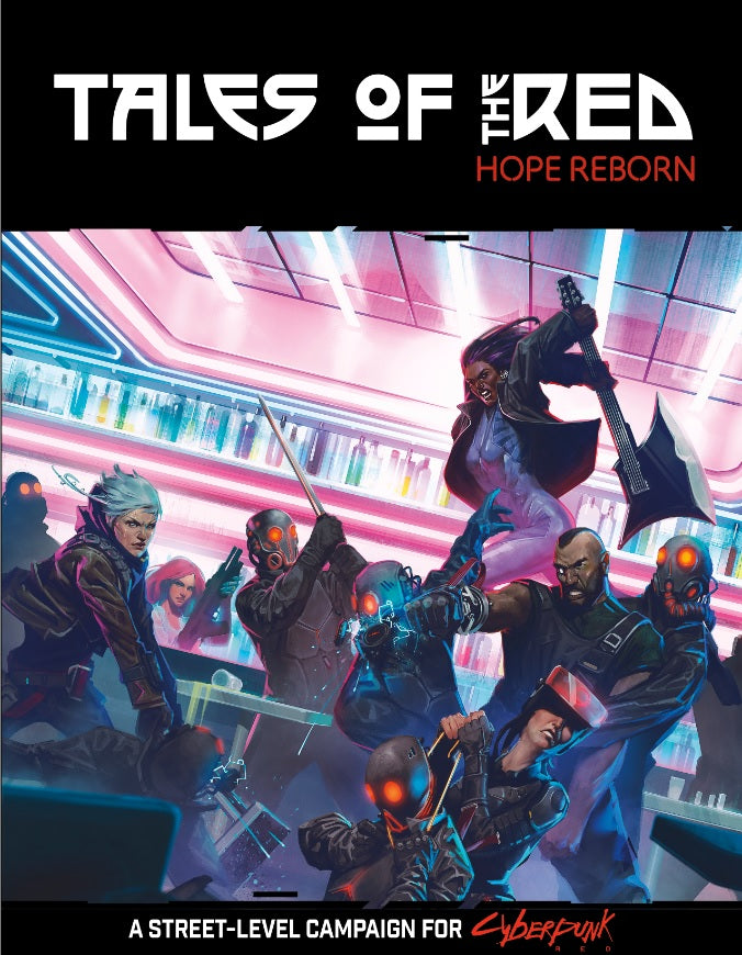 Cyberpunk RED RPG: Tales of the RED - Hope Reborn | Dragon's Lair Comics and Fantasy Houston TX