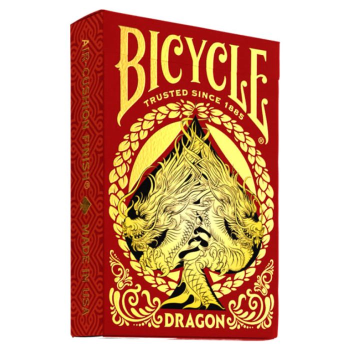 Bicycle Playing Cards: Dragon Red | Dragon's Lair Comics and Fantasy Houston TX