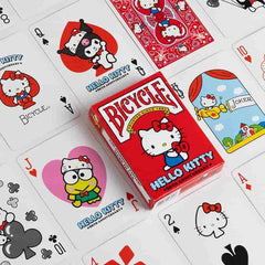 Bicycle Playing Cards: Hello Kitty 50th Anniversary | Dragon's Lair Comics and Fantasy Houston TX