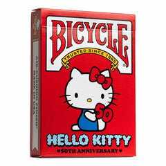 Bicycle Playing Cards: Hello Kitty 50th Anniversary | Dragon's Lair Comics and Fantasy Houston TX