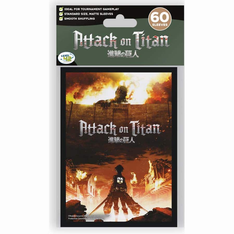 Attack on Titan: The Wall Card Sleeves | Dragon's Lair Comics and Fantasy Houston TX