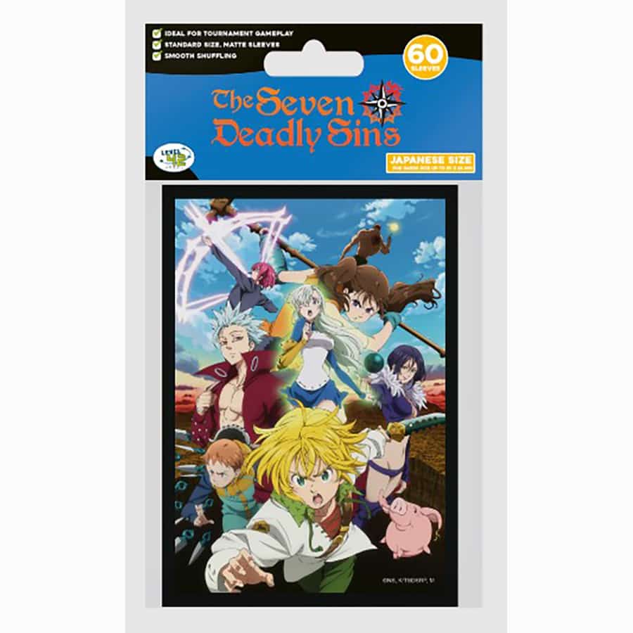 7 Deadly Sins: Battle Team Card Sleeves | Dragon's Lair Comics and Fantasy Houston TX