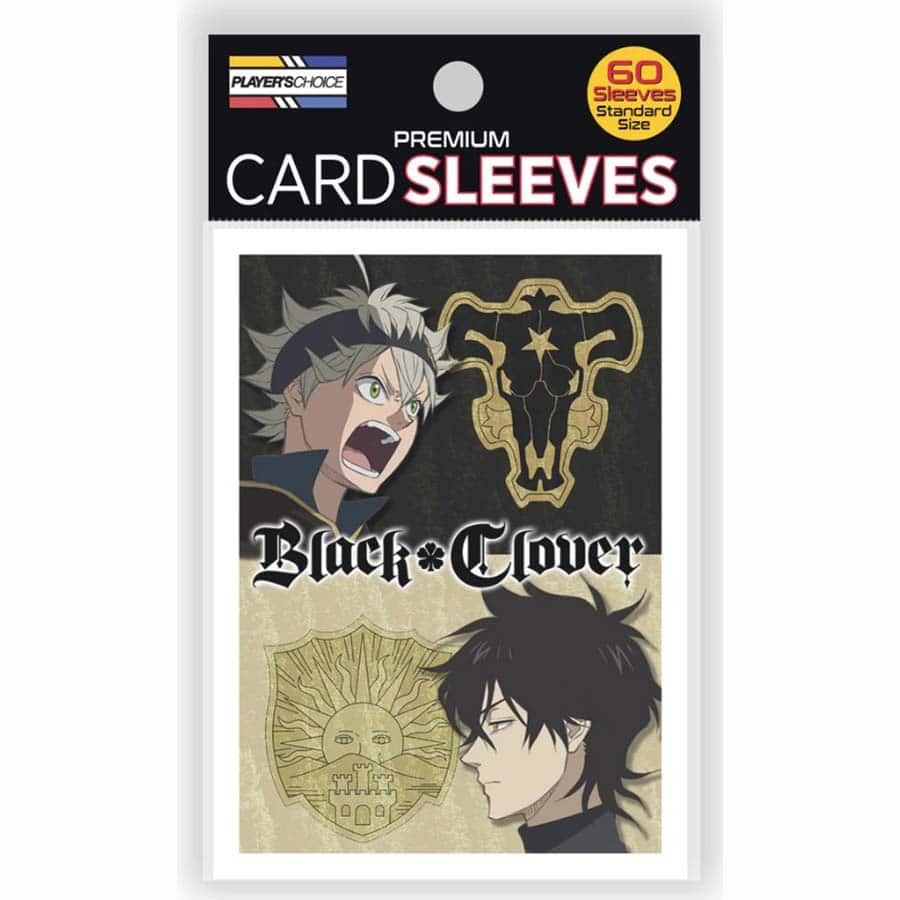 Black Clover: Asta & Yuno Card Sleeves | Dragon's Lair Comics and Fantasy Houston TX