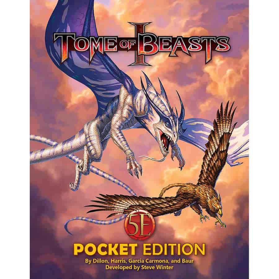 Tome of Beasts 1 for Dungeons and Dragons 5E Pocket Edition | Dragon's Lair Comics and Fantasy Houston TX