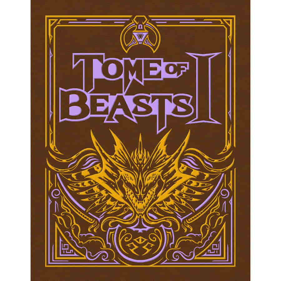 Tome of Beasts 1 for Dungeons and Dragons 5E Limited Edition Cover | Dragon's Lair Comics and Fantasy Houston TX