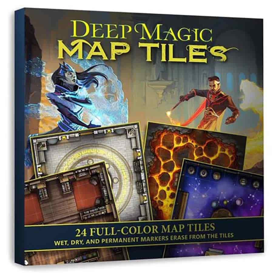 Deep Magic Map Tiles | Dragon's Lair Comics and Fantasy Houston TX