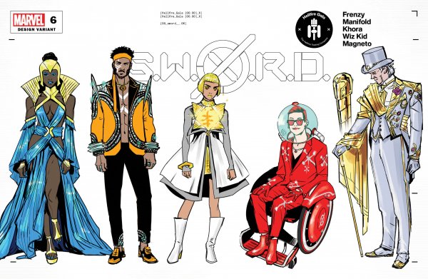 S.W.O.R.D. #6 Schiti Character Design Variant | Dragon's Lair Comics and Fantasy Houston TX