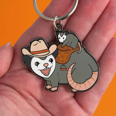 Possum Posse Keychain | Dragon's Lair Comics and Fantasy Houston TX