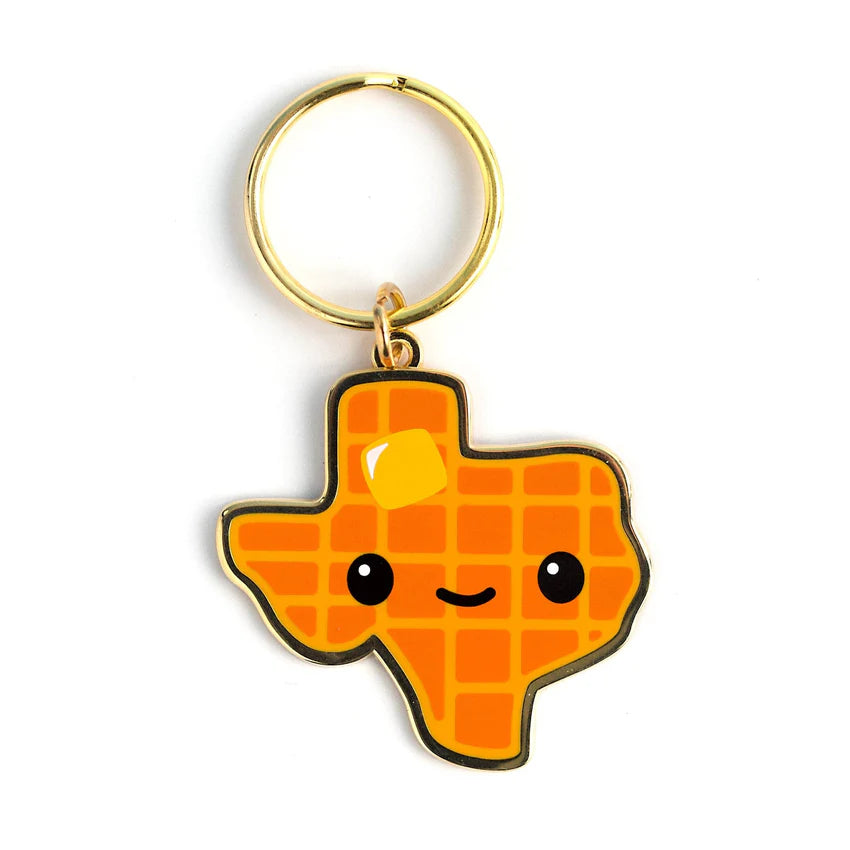 Texas Waffle Keychain | Dragon's Lair Comics and Fantasy Houston TX