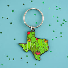 Texas Cacti Keychain | Dragon's Lair Comics and Fantasy Houston TX