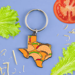 Texas Tacos Keychain | Dragon's Lair Comics and Fantasy Houston TX