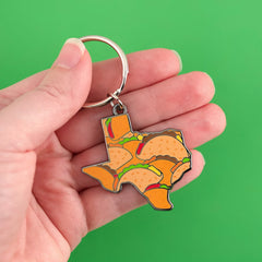 Texas Tacos Keychain | Dragon's Lair Comics and Fantasy Houston TX