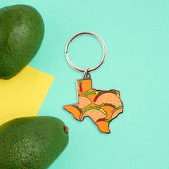 Texas Tacos Keychain | Dragon's Lair Comics and Fantasy Houston TX