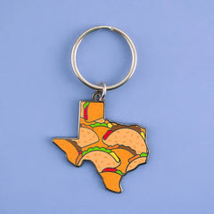 Texas Tacos Keychain | Dragon's Lair Comics and Fantasy Houston TX