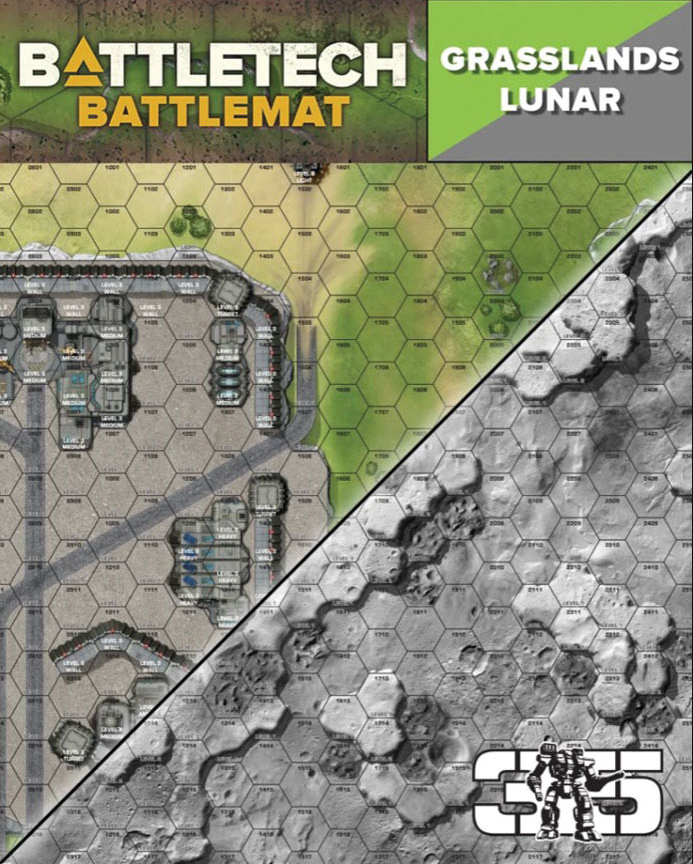 Battletech: Battle Mat - Grasslands Lunar | Dragon's Lair Comics and Fantasy Houston TX