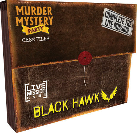 Murder Mystery Party: Case Files - Mission Black Hawk | Dragon's Lair Comics and Fantasy Houston TX