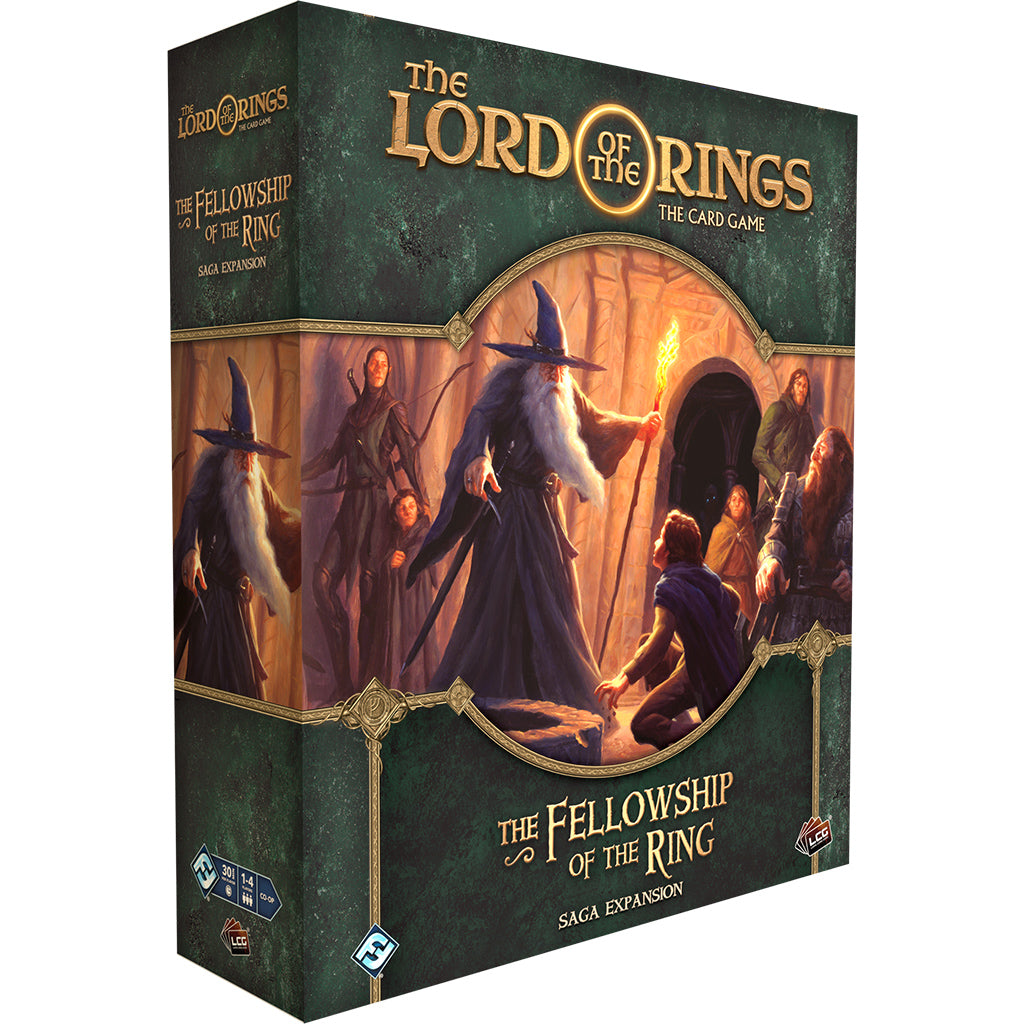 Lord of the Rings LCG: The Fellowship of the Ring Saga Expansion | Dragon's Lair Comics and Fantasy Houston TX