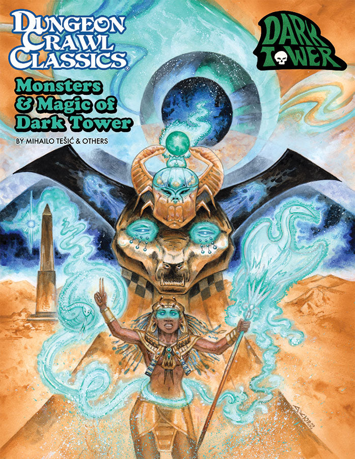 Dungeon Crawl Classics RPG: Dark Tower Monsters and Magic of Dark Tower | Dragon's Lair Comics and Fantasy Houston TX