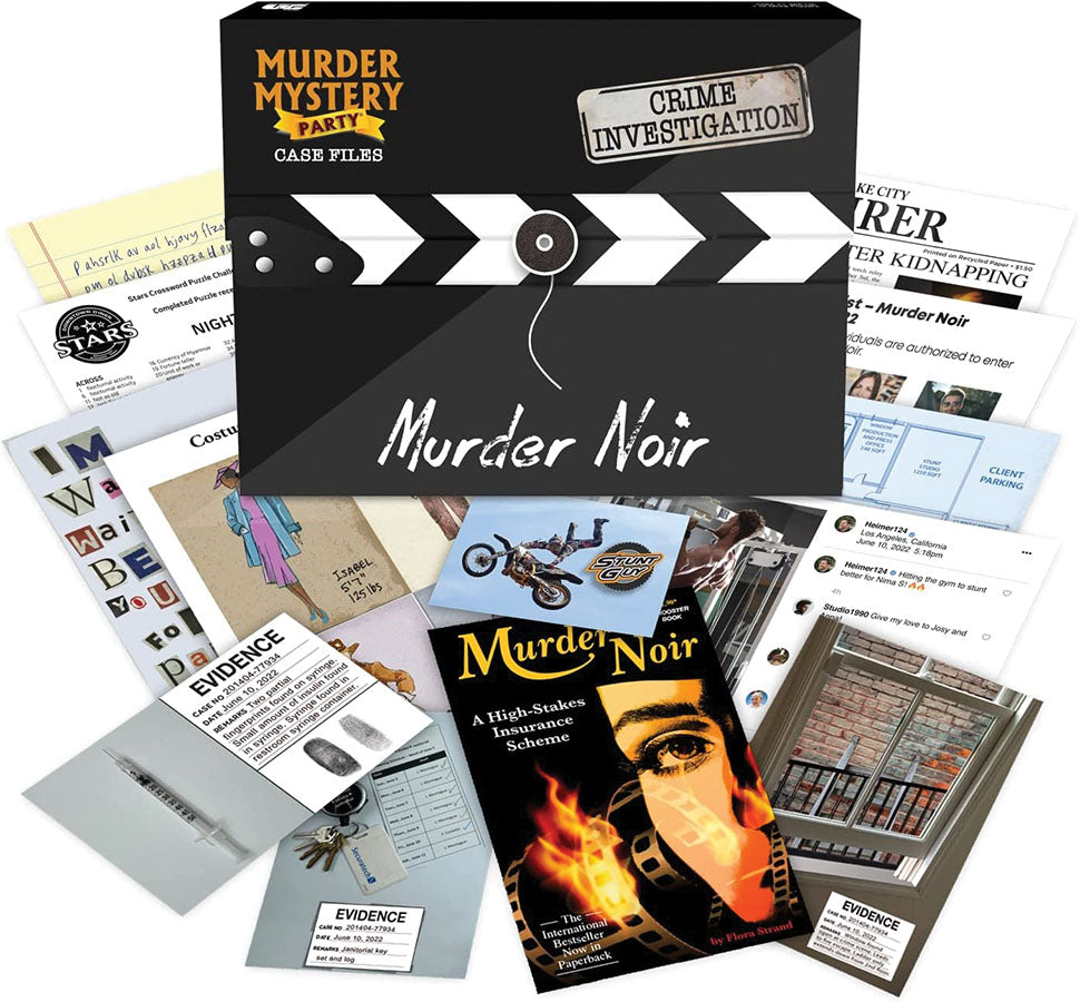 Murder Mystery Party: Case Files - Murder Noir | Dragon's Lair Comics and Fantasy Houston TX