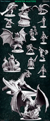 Dragon's Lair Printed Mini: Monster Hunters Set | Dragon's Lair Comics and Fantasy Houston TX