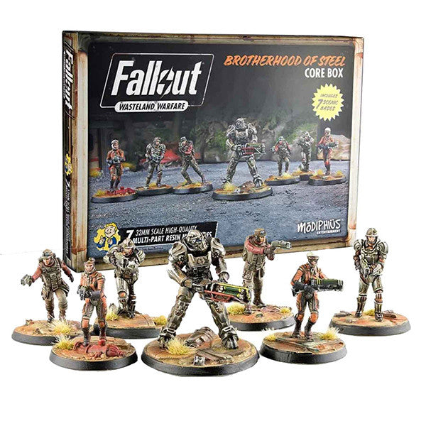 Fallout Wasteland Warfare - Brotherhood of Steel Core Box | Dragon's Lair Comics and Fantasy Houston TX