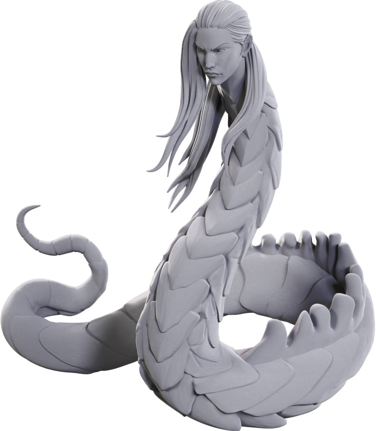 Wizkids D&D Nolzur`s Unpainted Miniatures: W23 Lunar Naga | Dragon's Lair Comics and Fantasy Houston TX