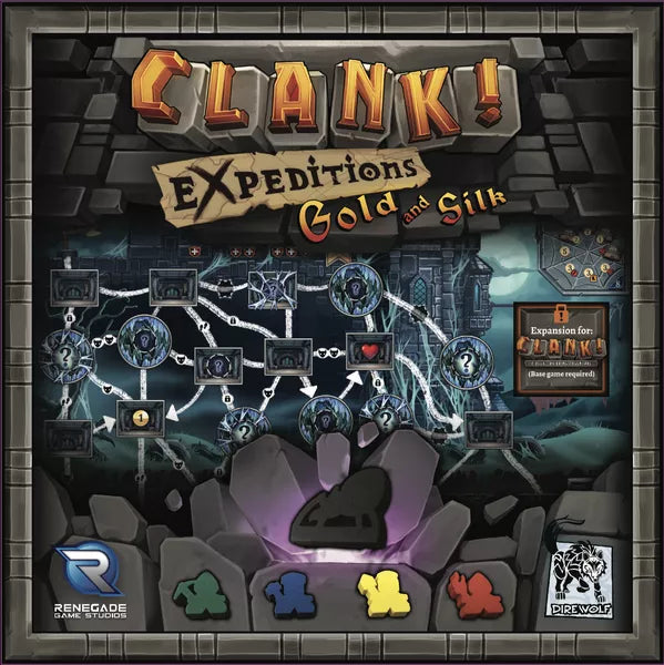 Clank! Expeditions - Gold and Silk Expansion | Dragon's Lair Comics and Fantasy Houston TX