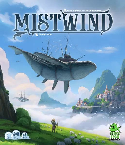 Mistwind Board Game Kickstarter Edition | Dragon's Lair Comics and Fantasy Houston TX