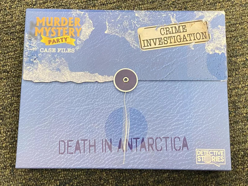 Murder Mystery Party: Case Files - Death in Antarctica | Dragon's Lair Comics and Fantasy Houston TX