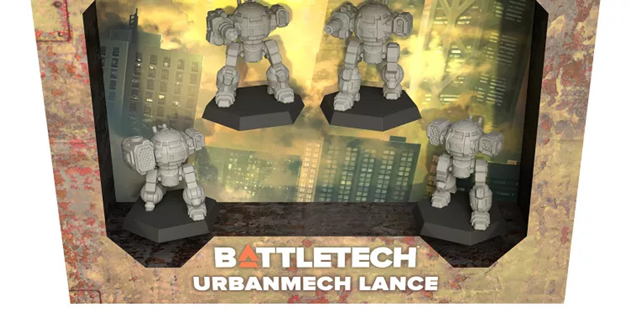 BattleTech: Miniature Force Pack - UrbanMech Lance | Dragon's Lair Comics and Fantasy Houston TX