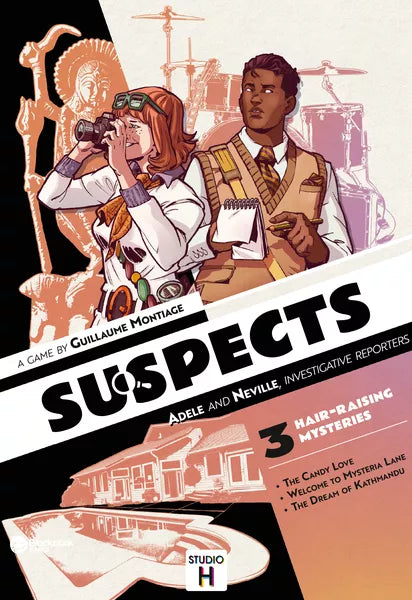 Suspects: Adele and Neville Investigative Reporters | Dragon's Lair Comics and Fantasy Houston TX