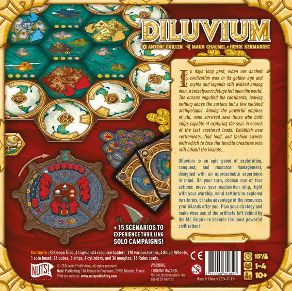 Diluvium Board Game | Dragon's Lair Comics and Fantasy Houston TX