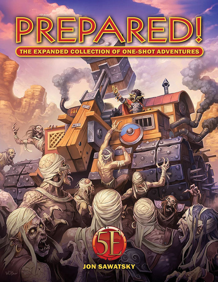 Prepared! The Expanded Collection of One-Shot Adventures HC (5E) | Dragon's Lair Comics and Fantasy Houston TX