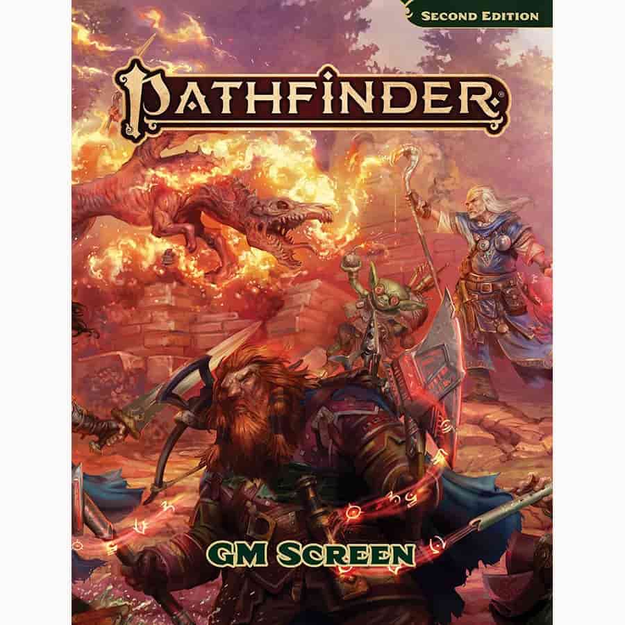 Pathfinder RPG 2E: GM Core Screen | Dragon's Lair Comics and Fantasy Houston TX