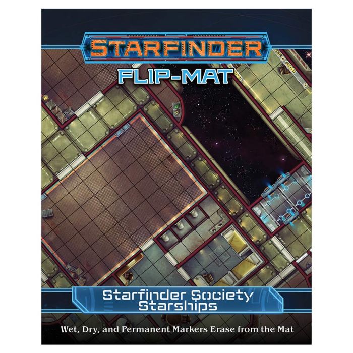 Starfinder: Flip Mat - Starfinder Society Starships | Dragon's Lair Comics and Fantasy Houston TX