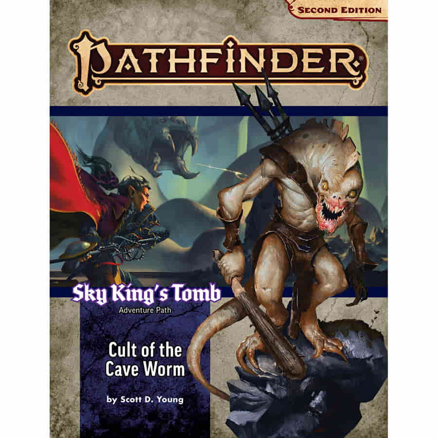 Pathfinder 2E Adventure Path: Cult of the Cave Worm (Sky King's Tomb 2 of 3) | Dragon's Lair Comics and Fantasy Houston TX